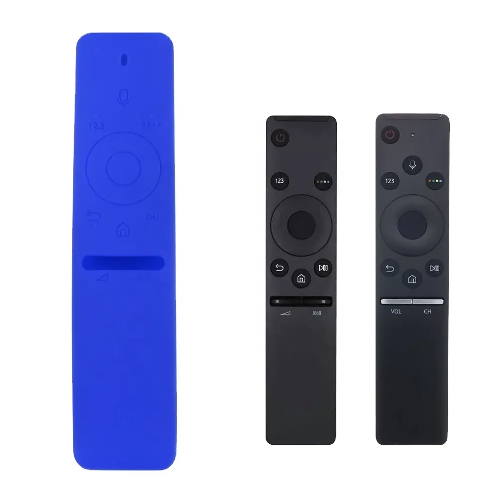 Silicone Smart TV remote control anti copertura antipolvere di lavoro per Samsung BN59 voce telecomando