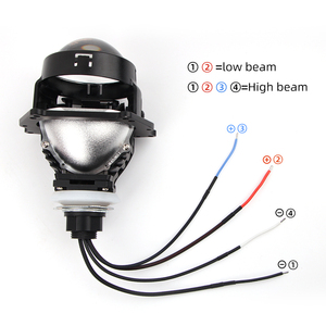 Đèn pha ô tô Bi <span class=keywords><strong>LED</strong></span> Lens siêu sáng ánh sáng trắng H4 H7 9005 Bi <span class=keywords><strong>LED</strong></span> <span class=keywords><strong>Projector</strong></span> không phá hủy <span class=keywords><strong>2.5</strong></span> inch - Product Image 4