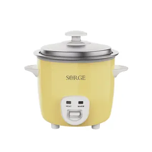 Small Size Drum Type 304 Stainless Steel Rice Cooker With Steamer