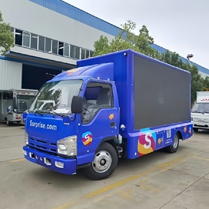 Isuzu Mobile Advertising Truck LED Screen Truck Diesel Manual Transmission New Condition - Product Image 1