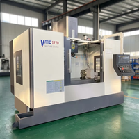 Centro de Mecanizado Vertical de Alta Precisión VMC1270, Fresadora CNC de Servicio Pesado, Husillo BT40, 24 Herramientas de Procesamiento