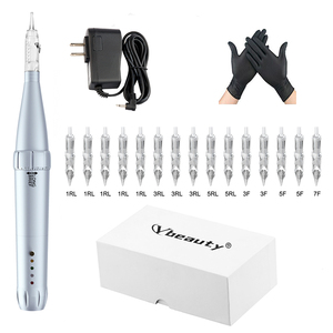 Kit de Máquina PMU Inalámbrica con Luz LED, Pluma de Tatuaje para Microblading, para Cejas y Labios, Maquillaje Permanente, Uso en Salón - Product Image 1