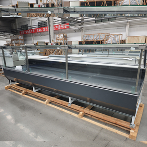 Refrigerador Comercial para Exhibición <span class=keywords><strong>de</strong></span> Delicatessen, Vitrina Refrigerada para Carnes Frescas, Mostrador Refrigerado para Supermercados y Carnicerías - Product Image 4