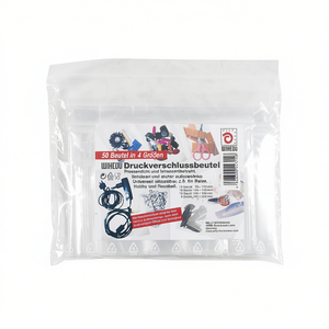 Wihedu Press-seal <b>Bags</b> 50 Pcs 4 Sizes Waterproof Food Safe Storage For Travel Hobby Home - Product Image 2