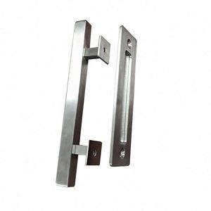 Manijas de Barra en T WEKIS Modernas de Acero Inoxidable para Puertas de Granero, para Puertas de Madera, Ambidiestras, Fácil Instalación para Almacenes - Product Image 4