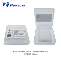 Fenêtre de protection originale Raytools pour laser à fibre 27.9x4.1 37x7 24.9x1.5, lentille laser à fibre pour machine de découpe laser à fibre jusqu'à 12 kW