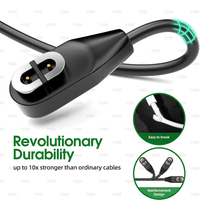 3.3ft pour Shokz câble de charge pour aftershokz casque chargeur câble magnétique de remplacement pour Aeropex AS800/S803/S810