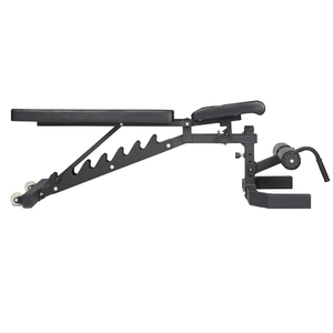 Sillas De Fitness Ajustables Plegables Comerciales <span class=keywords><strong>Bancos</strong></span> De Pesas De Prensa De Banco Multifuncional Con Mancuernas - Product Image 2
