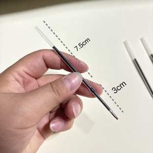 थोक बुलेट टिप बॉलपॉइंट पेन रीफिल प्लास्टिक प्रतिस्थापन स्याही कस्टम लोगो डिय के साथ बदल जाने योग्य रिफिल - Product Image 6