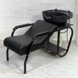 Zxm - Cama de Lavado de Cabello Negra, Económica y de Alta Calidad, Muebles de Salón de Belleza, con Lavabo para Peluquería, en Venta - Product Image 4