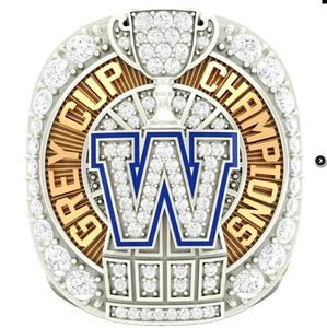 Anello del Campionato Grey Cup 2021 dei Winnipeg Blue Bombers, il 108° - Product Image 1