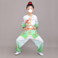 Tenues de Kung Fu traditionnelles chinoises pour enfants, uniformes de Tai Chi adaptés aux écoles d'arts martiaux, entraînements, compétitions, costumes de performance