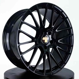 18-22 Inch Custom Racing <b>Wheels</b> 5X114.3 ET35 Multi-<b>Spoke</b> Design 8J Matte Black Aluminum Forged <b>Wheels</b> New Condition - Product Image 5