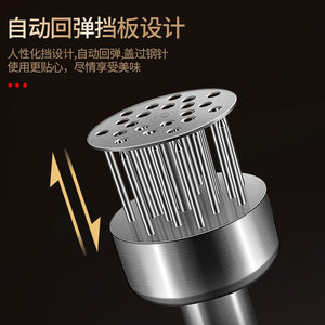 Aguja para Ablandar Carne de Acero Inoxidable 304, Diseño de Rebote Automático, Ablandador de Filetes, Herramienta de Cocina - Product Image 3