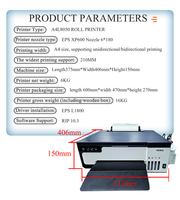 Nuevo L8050 para Epson DTF Printerl A4 Inkjet T-shirt Máquina de impresión de transferencia de calor A4 DTF Impresora