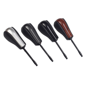 Para <span class=keywords><strong>BMW</strong></span> E39 E46 E53 E60 E61 E63 E64 E83 E81 E82 E87 E90 E91 E92 E93 perilla de cambio de marchas palanca de cambios de cuero nuevo - Product Image 1