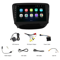 Autoradio Android pour Chevrolet Cavalier 2016-2019 Écran tactile OLED Carplay Navigation GPS WiFi intégré pour lecteur