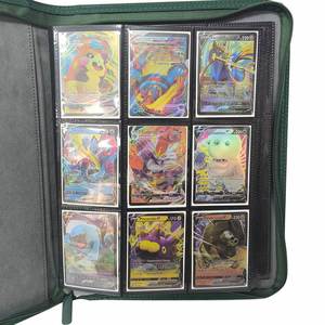 Álbum de Colección de Tarjetas TCG al por Mayor de Fábrica, de Papel con Cremallera, de 9 Compartimentos de Carga Lateral, para Juegos de Cartas, Diseño Moderno - Product Image 3