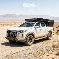 Camper manuel escamotable à double glissière pour benne de camion, coque de camping-car légère en aluminium à glisser pour Toyota Tacoma Hilux Ranger