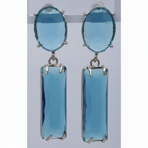 Incantevoli gioielli di moda in due pezzi con orecchini eleganti per un Look affascinante e alla moda - Product Image 1