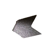 Bloc abrasif diamanté en forme de flèche, segment de meulage à liaison métallique pour le meulage des sols en béton, OEM