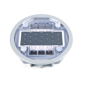Reflector de Aluminio para Carreteras, Marcador de Pavimento Redondo con Ojos de Gato LED - Product Image 1
