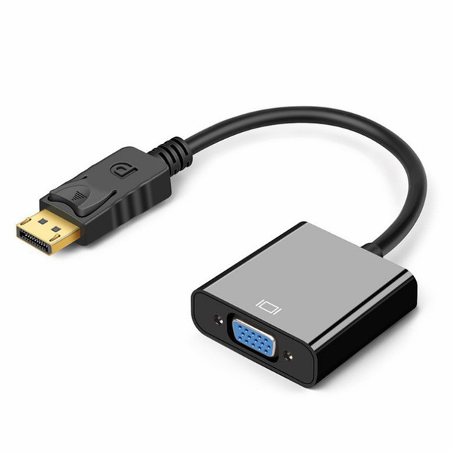High Quality Cheap Price 1060p 60 HZ Mini Displayport Dp to Vga Adapter Dp to Vga Converter