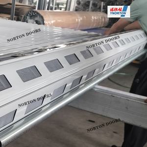 Persiana de aluminio Impermeable Seguridad Persiana enrollable Tienda Puerta de persiana enrollable delantera - Product Image 6