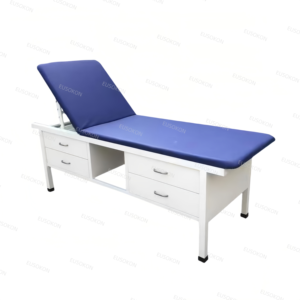 Chiều cao điều chỉnh bệnh viện Giường Y Tế kiểm tra Bảng kiểm tra ghế với ngăn kéo - Product Image 1