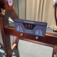 Vente en gros directe usine : Appareil de fitness commercial à charge libre pour le renforcement des muscles du dos (Lat Pulldown)