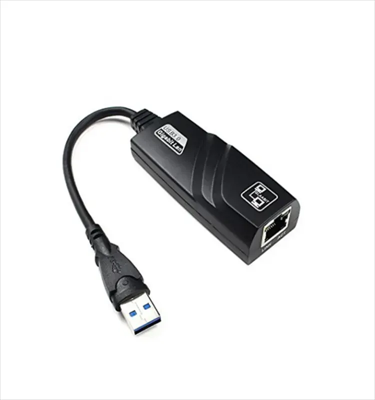 Puerto USB 3,0 a Ethernet USB 1000 a RJ45 3,0 Mpbs tipo C a LAN para ordenador portátil.