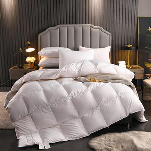 批发现代超细纤维柔软丝织绗缝白色羽绒被家用冬季保暖 - Product Image 3