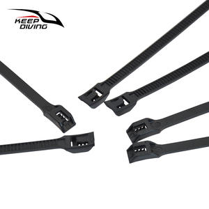 Lot de 10 attaches de câble de deuxième étage de régulateur, spéciales plongée, en nylon non marquant, autobloquantes, ZD-015 KEEP DIVING - Product Image 3