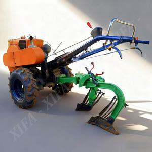 Motoculteur portatif multifonction durable avec rotoculteur et charrue pour exploitation agricole <span class=keywords><strong>en</strong></span> pente - Product Image 2