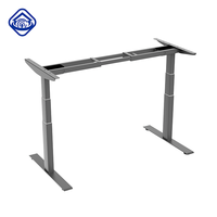 Cadre de table électrique anti-collision Base de bureau à hauteur réglable et à double moteur compétitif