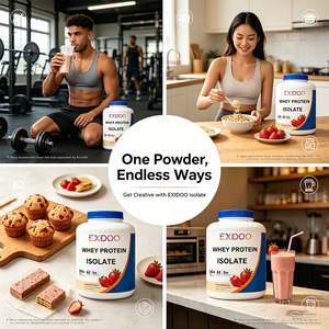 Nutrition sportive, isolat de protéines de lactosérum en poudre, 5 lb, 62 portions, 30 g de protéines par portion, adapté aux régimes faibles en glucides, superaliment - Product Image 2