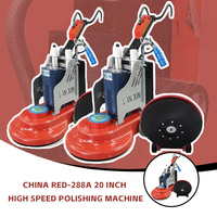 Machine de polissage et de lustrage de sols en marbre et en pierre, portable, à double vitesse, haute vitesse, 20 pouces, avec aspiration des poussières