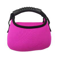 Logo personnalisé en gros coloré 4kg Fitness Sport Gym main poids sac de sable Portable en néoprène souple Kettlebell
