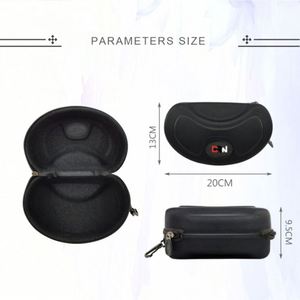 Sac de rangement EVA personnalisable avec insert en mousse antichoc, étanche, organiseur d'accessoires VR pour casque et lunettes - Product Image 3