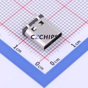 MC-801D-H100 USB Connector Through hole Component (THT) Connector Type-C USB 3.1 Female Through Hole - Product Image 1