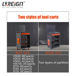 LYREIGN SYC Armadio Portautensili da Taglio Carrello per Gestione Attrezzatura CNC Trolley da <span class=keywords><strong>Officina</strong></span> Mobiletto Portautensili con Cassetti per Garage - Product Image 3