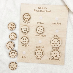 Popolare Giocattolo Educativo in Legno per <span class=keywords><strong>Bambini</strong></span> per l'Apprendimento Sociale ed Emotivo, Figura Sensoriale con Decorazione da Parete, Progettato dalla Fabbrica - Product Image 6