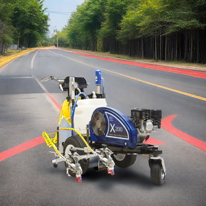 Machine de marquage routier Yanfeng X200 Airless Line Striper pour des lignes précises dans les grands emplois de ville d'aéroport de parking - Product Image 2