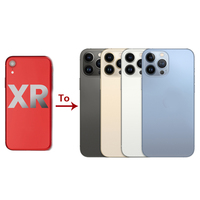 IPhone Xr आवास कन्वर्ट 13pro आवास के लिए लोगो के साथ iPhone xsmax xr करने के लिए 13 प्रो मैक्स Housings