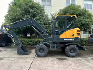 Hw60eco 6 Ton 0,18 M ³ Bakcapaciteit <span class=keywords><strong>Hyundai</strong></span> Wiel Graafmachine Graafmachines Met Yanmar Motor Te Koop - Product Image 3