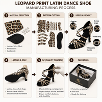 Chaussures de danse latine pour femmes, talons hauts, chaussures de danse de tango pour filles, sandales en cuir pour femmes, chaussures de salsa, chaussures de danse de salon