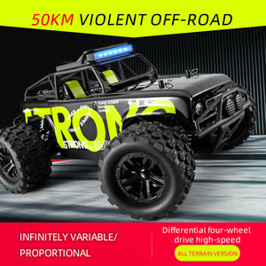 Voiture RC 4x4 en plastique haute vitesse SMRC 1/18 pour enfants, 2 canaux, prête à l'emploi, véhicule tout-terrain transfrontalier - Product Image 5
