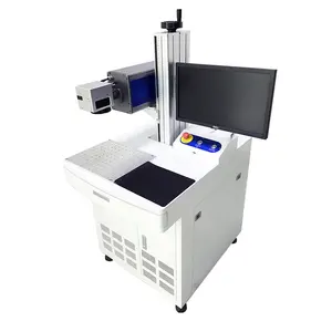 Co2 Laser Marking Machine For Pet Pp Plastic Expire Date Laser Printing Equipment on Water Bottles Food Beverage Line