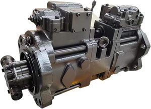 HongWang K3V112DT-17ER-9N3P <b>Hydraulic</b> <b>Pump</b> for Crawler Excavator EC290 EC360B EC360BLC 31N6-10060 Silver - Product Image 4