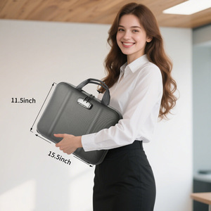 Custodia Rigida Ignifuga per Documenti, Organizzatore Ignifugo con Serratura, Valigetta Rigida, Borsa Portadocumenti Ignifuga Multistrato - Product Image 6